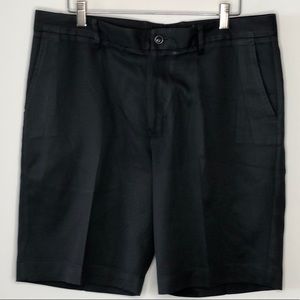 Greg Norman Collection Black Golf Shorts